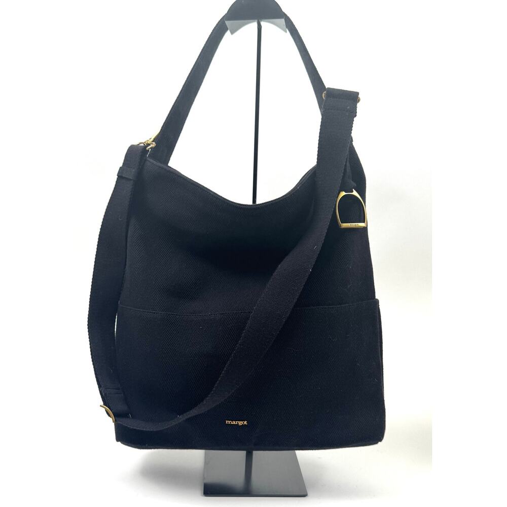 Women’s Margot 3-Way Hobo Bag Black Heavyweight Everyday Bag